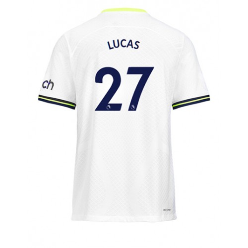 Tottenham Hotspur Lucas Moura #27 Hjemmedrakt 2022-23 Kortermet Tottenham Hotspur Lucas Moura #27 Hjemmedrakt 2022-23 Kortermet
